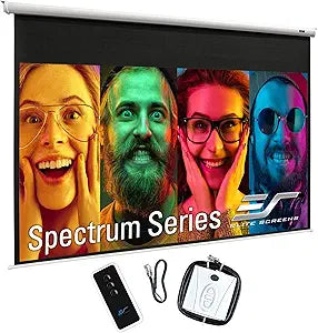 Elite Screens Electric90X 90-inch Motorized Projector Screen