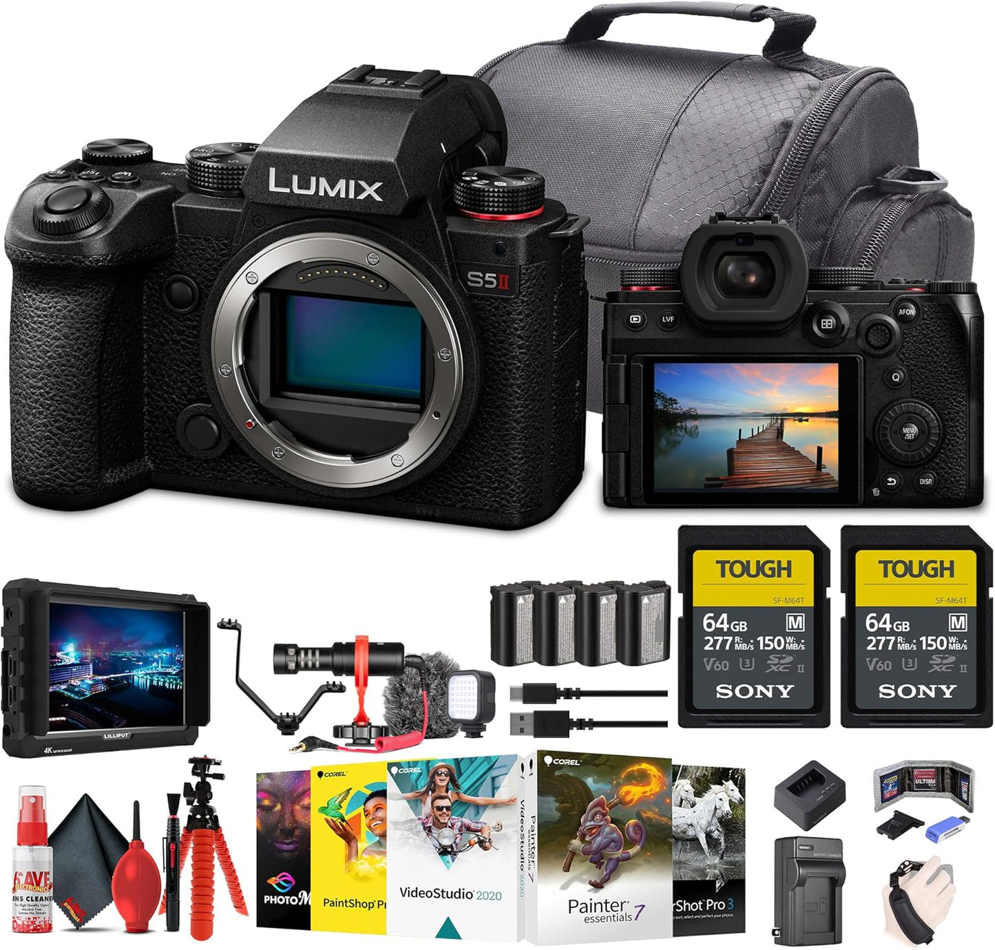 Panasonic DC-S5M2BODY Lumix S5 II Mirrorless Camera Kit
