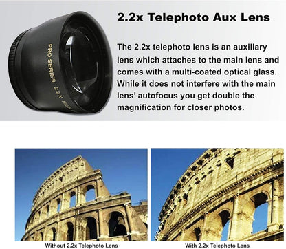 Canon 4000D EOS T100 DSLR Camera Bundle Renewed