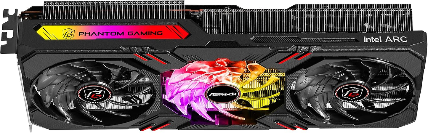 ASRock A770 PG 16GO Intel Arc A770 Phantom Gaming Graphics Card
