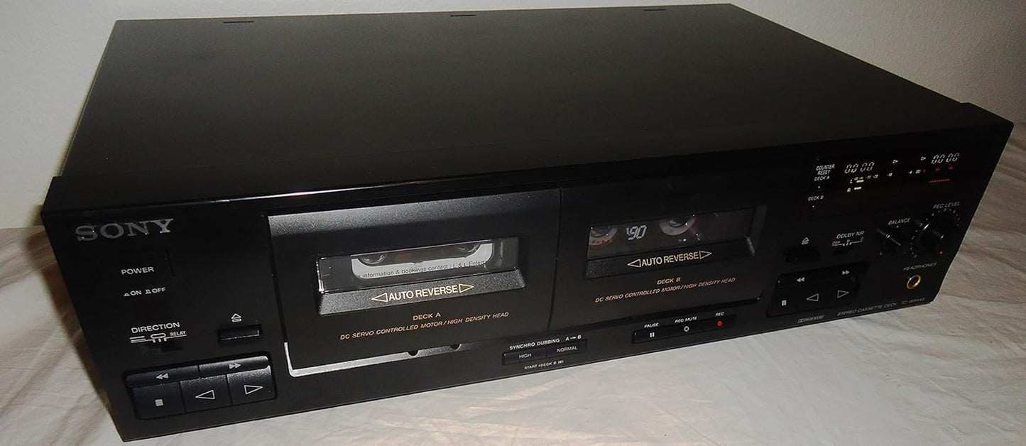 Sony TC-WR445 Dual Cassette Tape Deck