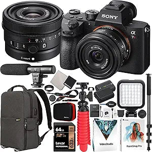 Sony E40SNILCE7RM3ABX10 a7R III 24mm Lens Bundle