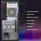 Dell RGB Tower i7 Gaming PC RX 6400 Renewed