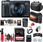 Canon PowerShot SX740 HS 40x Zoom Digital Camera Bundle Renewed