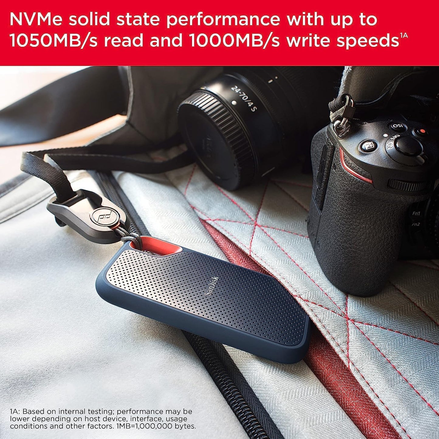SanDisk SDSSDE61-2T00-G25 2TB Extreme Portable SSD