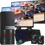Dell OptiPlex 3040 i7 Gaming Tower Dual Monitor Bundle