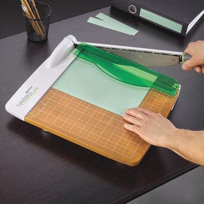 Westcott 16717 12-Inch CarboTitanium Guillotine Paper Cutter