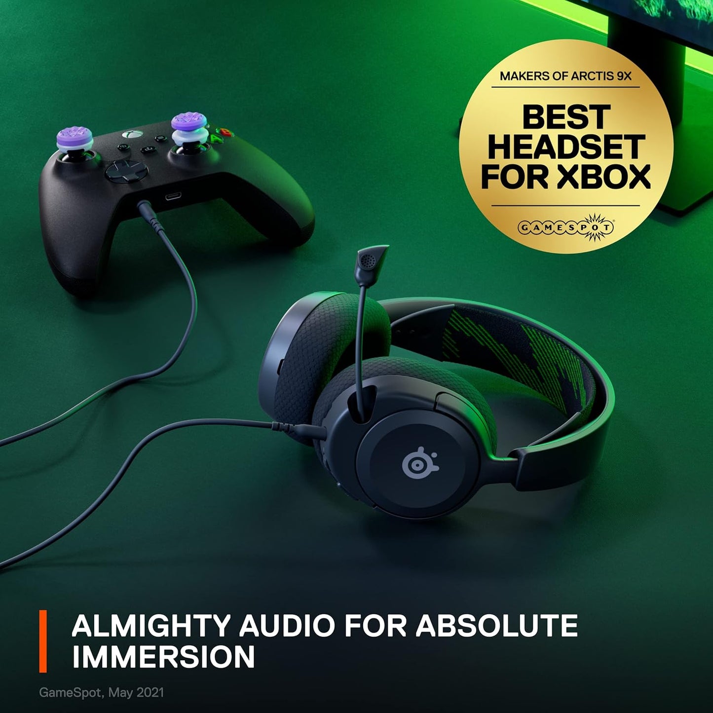 SteelSeries Arctis Nova 1X Xbox Gaming Headset Renewed