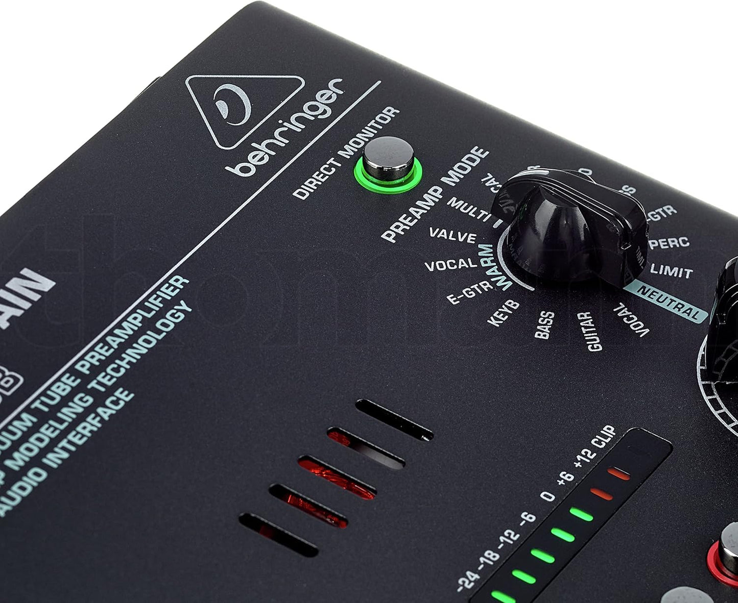 Behringer MIC500USB Vacuum Tube Preamplifier with USB Interface