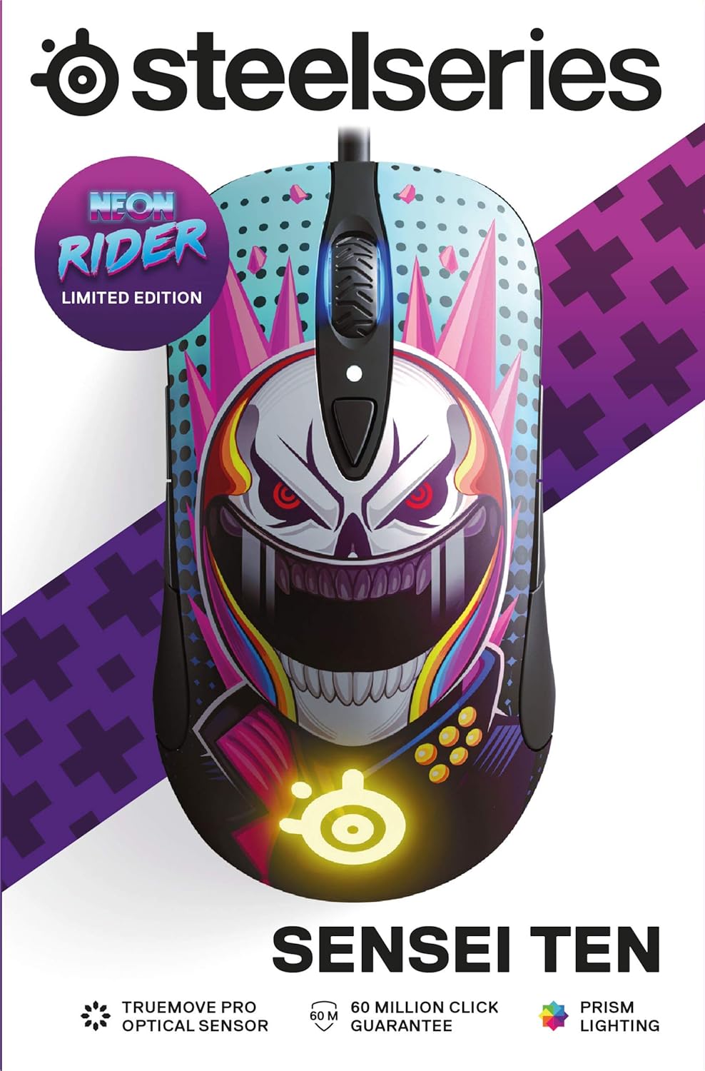 SteelSeries 62528 Sensei Ten Neon Rider Gaming Mouse