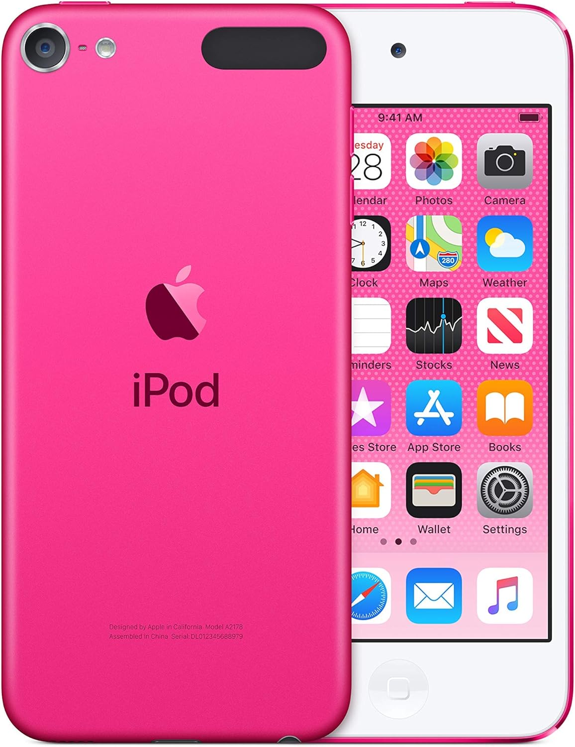 Apple ipod touch 128GB 7th Gen Pink (Renewed)