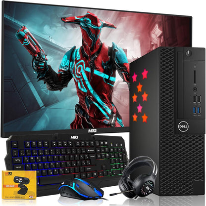 Dell Optiplex Gaming Variant i7 Desktop Bundle (Renewed)