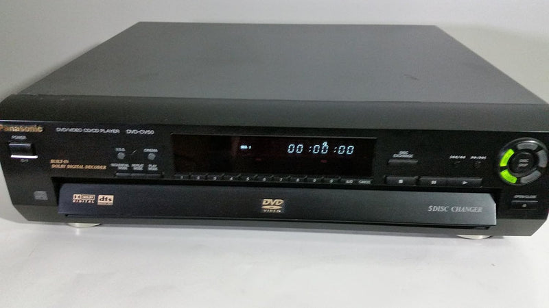 Panasonic DVDCV50 5-Disc DVD Player — main product image