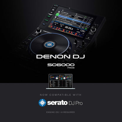 Denon DJ SC6000 PRIME Standalone DJ Media Player WiFi