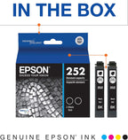 Epson T252120-D2 252 Black Ink Dual Pack