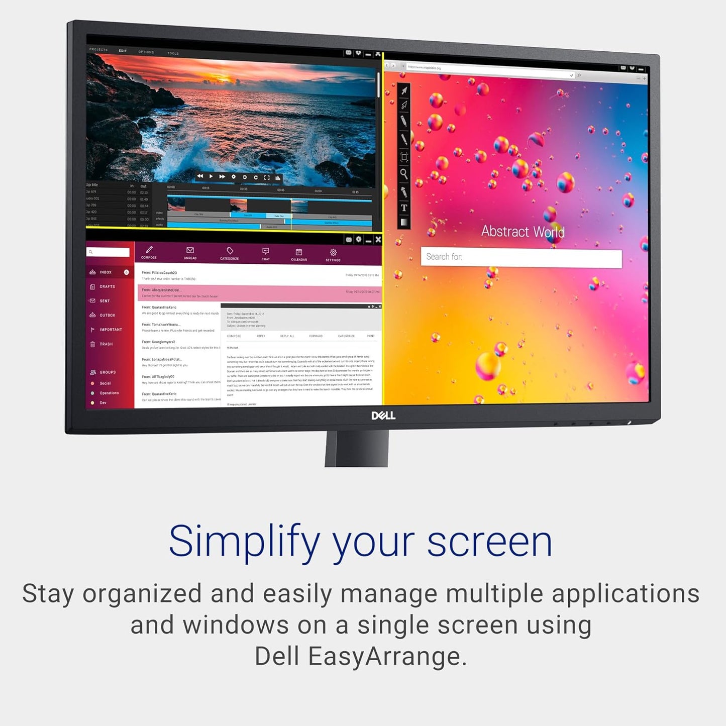 Dell SE2422HX 24-inch FHD Monitor with ComfortView