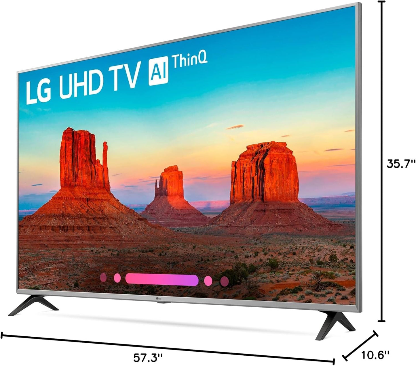 LG 65UK7700 65-Inch 4K Ultra HD Smart LED TV (2018 Model)