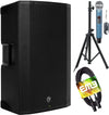 Mackie THUMP15A Powered Loudspeaker Mic Stand Bundle