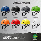 GE ANSI Type 2 Safety Helmet - Vented Construction Hard Hat