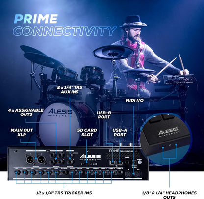 Alesis Strata Prime Electric Drum Set - Touch Screen 215,000 Samples