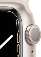 Apple Watch Series 7: 41mm, Starlight Aluminum, GPS, Renewed