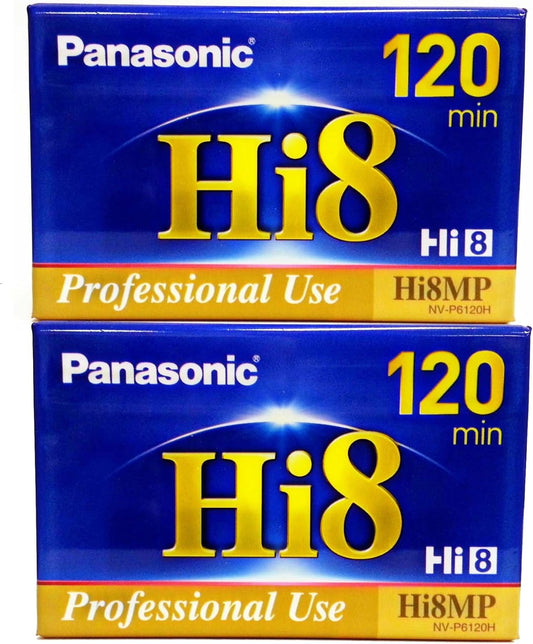Panasonic 37988012879 HI8 MP 120-Minute Videocassette