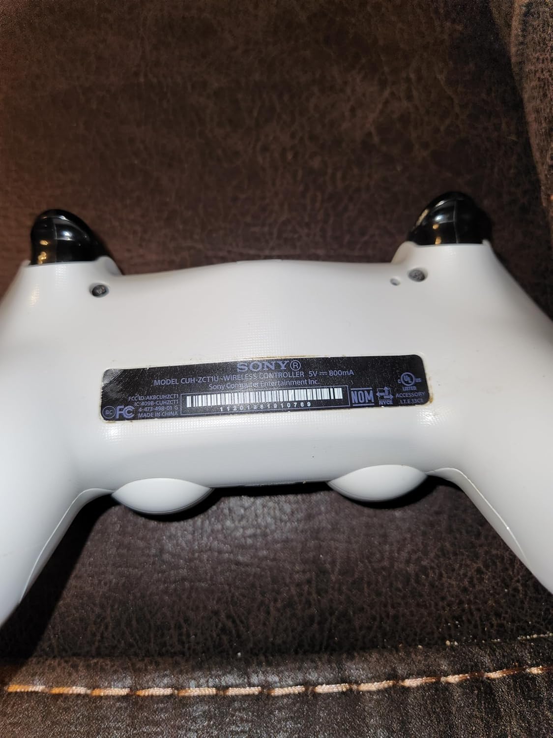 Sony Dualshock 4 Glacier White Wireless PS4 Controller (CUH-ZCT2E)