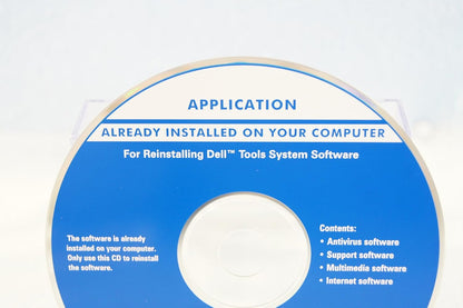 Dell N7174 System Software Reinstall Recovery CD