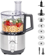 GE G8P1AASSPSS 12 Cup Food Processor Stainless Steel