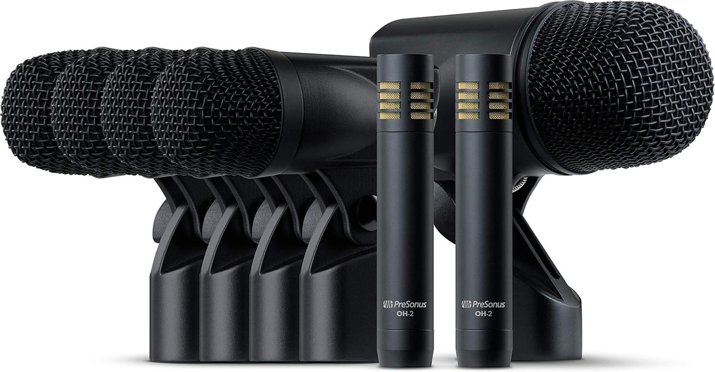 PreSonus DM-7 Drum Microphone Set Complete Recording Live Sound