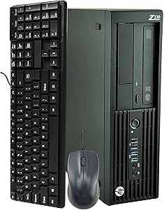 HP WorkStation i7 8GB 1TB SSD + 1TB HDD GT 1030 (Renewed)