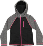 Spyder Alayna Girls' Full Zip Sweater Hoodie - Polar Marble