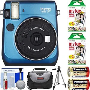 Fujifilm K-90580-03 Instax Mini 70 Island Blue Camera Kit
