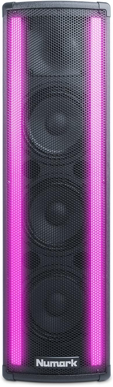 Numark Lightwave 2-Way DJ Speaker LED Beat Sync