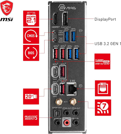 MSI MAG Z790 Tomahawk MAX WiFi Gaming Motherboard