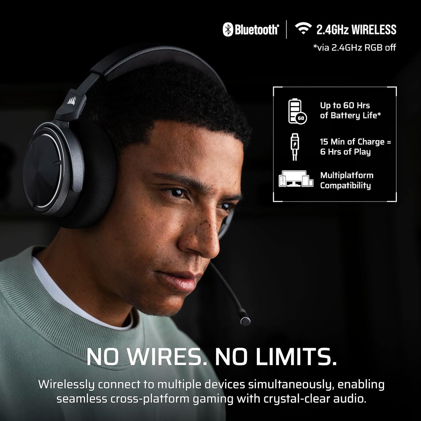 Corsair CA-9011374-WW Virtuoso MAX Xbox Wireless Headset