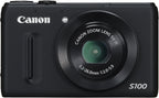 Canon PowerShot S100 (BK) 12.1MP Digital Camera 5x Zoom