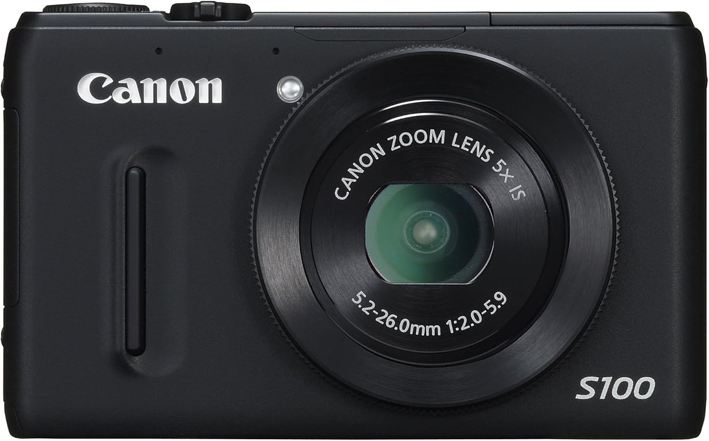 Canon PowerShot S100 (BK) 12.1MP Digital Camera 5x Zoom