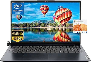 Lenovo 2023 IdeaPad 15.6" Laptop Intel Pentium 8GB 128GB SSD