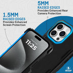 Pelican PP051506 iPhone 15 Pro Shield Magsafe Case Black
