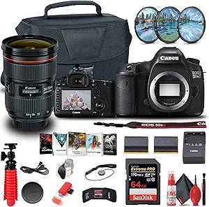 Canon 0581C002 EOS 5DS DSLR 24-70mm Lens Bundle Renewed