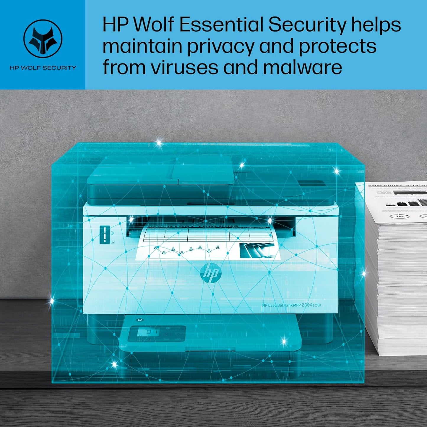 HP 2604sdw LaserJet Tank Wireless Black & White Printer