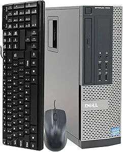 Dell OptiPlex i5 Desktop, 16GB RAM, 240GB SSD, GT 1030 2GB - (Renewed)