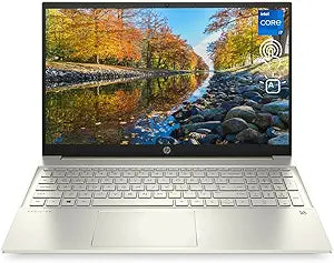 HP Pavilion 15 Laptop, 15.6" FHD Touchscreen, i7-1165G7, 24GB, 2TB SSD, Gold