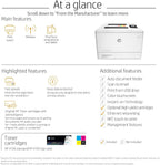 HP M452: LaserJet Pro Wireless Color Laser Printer, Renewed
