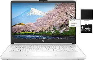HP Newest 14 Laptop N4020 16GB RAM 192GB SSD