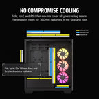 Corsair CC-9011280-WW iCUE Link 3500X RGB Mid-Tower Case