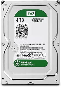 Western Digital WD40EZRX 4TB SATA Internal Hard Drive — main product image