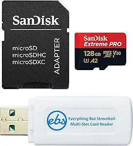 SanDisk SDSQXCY-128G-GN6MA 128GB Extreme Pro DJI Mavic Mini MicroSD