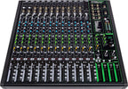 Gravity ProFX16v3 Mackie 16-Channel Mixer Effects Bundle
